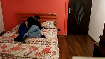 Newlywed Couple Enjoying Intimate Lovemaking