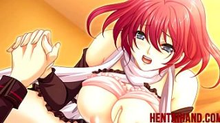 Curvy Ginger Anime Girl Takes Control In Hentai Scene