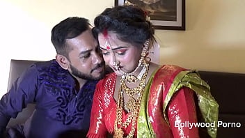 Indian Bride Sudipa’s Intense Honeymoon Night With First-time Sex And Creampie – Hindi Language