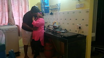 Bengali Housewife Enjoys Passionate Kitchen Encounter