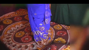 Seductive Sister-in-law In Blue Saree Gets Passionately Dominated In Steamy Video