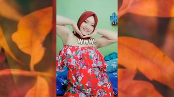 Beautiful Hijabi With A Playful Charm
