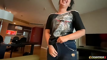Chinese Housekeeper Gets Intimate Before Starting Her Shift