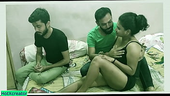 Indian Man Invites Inexperienced Friend To Join Intimate Moment With His Girlfriend – Hindi Audio Included