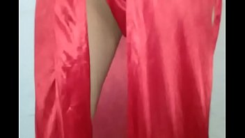 Sensual Striptease Performance By A Desi Indian Housewife