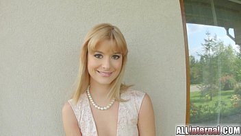 Sensual Blonde Flaunts Her Curves Before Getting Down To Business