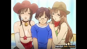 Caught Between Two Busty Babes, This Nerd Gets The Titty Fuck Of His Dreams