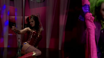 A Steamy Cosplay Orgy With A Group Of Naughty Lesbians