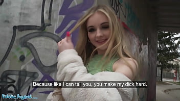Blonde Brit Babe Gets A Naughty Public Blowjob And Outdoor Pounding