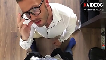 Office Desires: A Steamy Encounter With Explosive Finishes