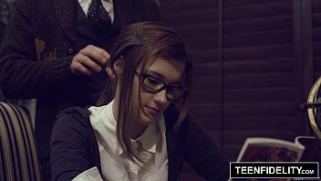 Naughty Schoolgirl Alaina Dawson Gets A Surprise Lesson On The Teacher’s Desk