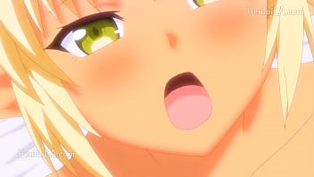 Blonde Beach Babe Hentai