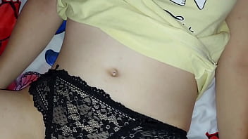 Naughty Stepsister Hones Her Bedroom Talents With Stepbro While The Folks Are Out