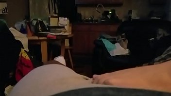 A Teasing Footjob With A Creamy Finish