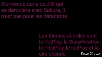 Sakura’s Hard Femdom: A French Hentai Joi