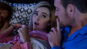 While Stepmom Sleeps, Stepdad Takes Lexi Lore For A Ride