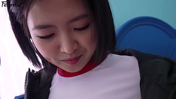 Naughty Korean Girlfriend Roleplay In Sexy Black Stockings