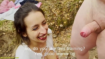 Bendy Beauty Takes A Public Pounding