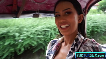 Amateur Thai Milf Gets Picked Up And Takes A Massive Cock In Her Ass